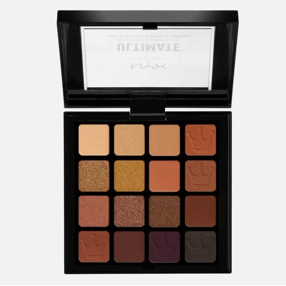 NYX Ultimate Color Palette in Ultimate Queen Warm Neutral 16 Colors NIB - Picture 2 of 5